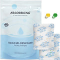 Pet Food Desiccant Bag for Most Smart Feeders, 24 Packs Replaced Desiccant Bags with Color Indicating for Automatic Cat Dog Feeder, Desiccant Bag Replacement