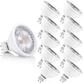 5W MR16 LED Landscape Light Bulbs, Low Voltage 12V 50W Halogen Replacement for Outdoor Landscape Spotlight and Indoor Track Light, GU5.3 Bi-Pin Base, Warm White 2700K, Non-Dimmable (Pack of 10)