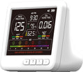 Professional Indoor Air Quality Monitor with 7X AQI Alarms,16 in 1 Portable Real-Time Detector for PM2.5 | PM10 | CO2 | TVOC | HCHO | Temp | Hum for Home Cars Plants Pets