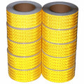 Yellow Reflective Tape 2 inch Wide, Outdoor Waterproof High Visibility Warning Industrial Marking Tape, Safety Stickers (68 feet,10 Rolls)