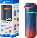 BOOST Smart Water Bottle with Reminder & Tracker, 16oz Kids Water Bottle for School, DIY Refrigerator Magnets, BPA-Free Vacuum Insulated Stainless Steel, Ideal Gift for Christmas, New Year
