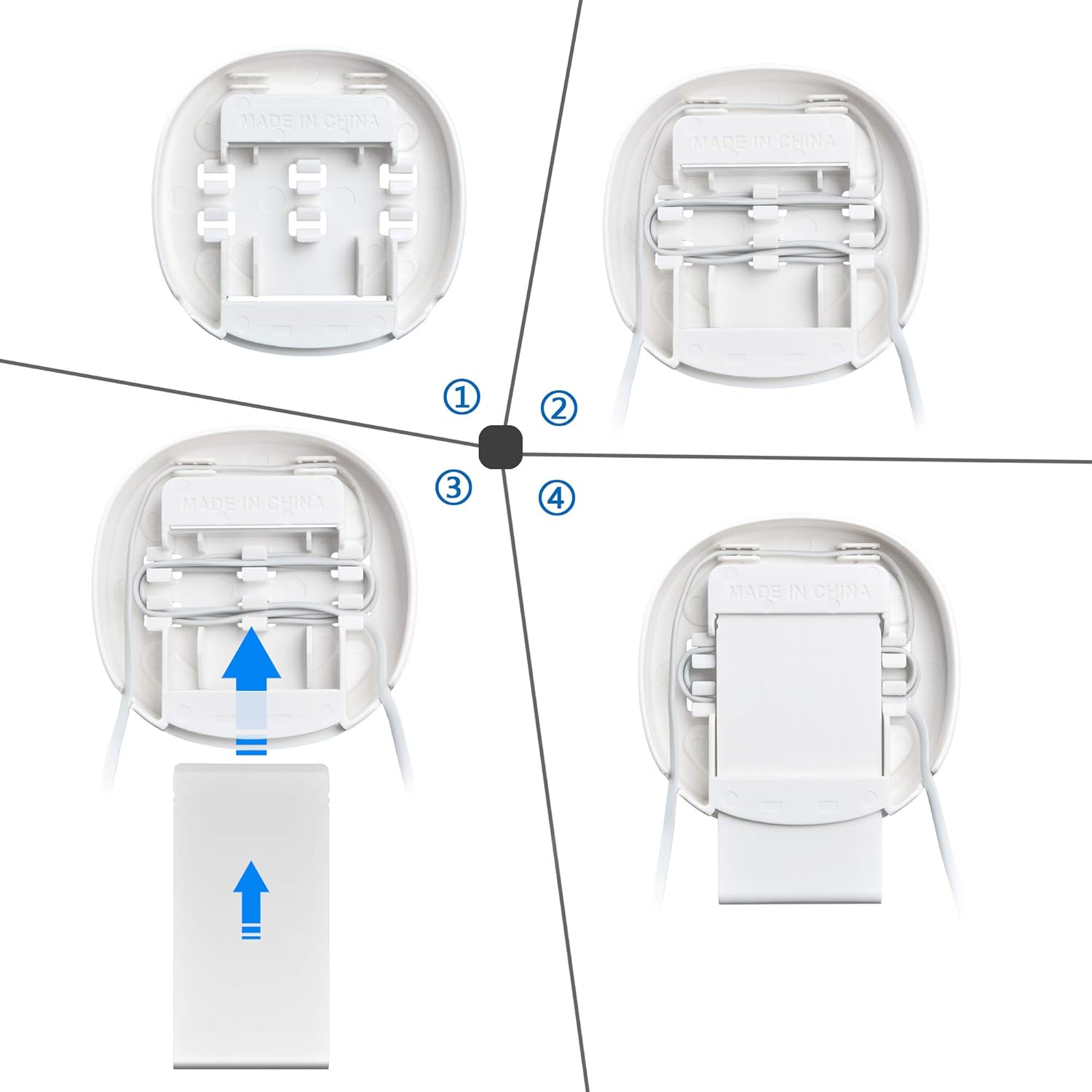 Wall Mount Bracket for Deco S4, S7, M4, P9, W2400 Mesh WiFi System（3 Pack