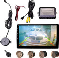LCD Parking Sensor Kit - Displays Data on Original Screen, Easy Rear Installation, Compatible with All Camera Formats (AHD, CVBS), 18 Probe Colors to Match Any Vehicle