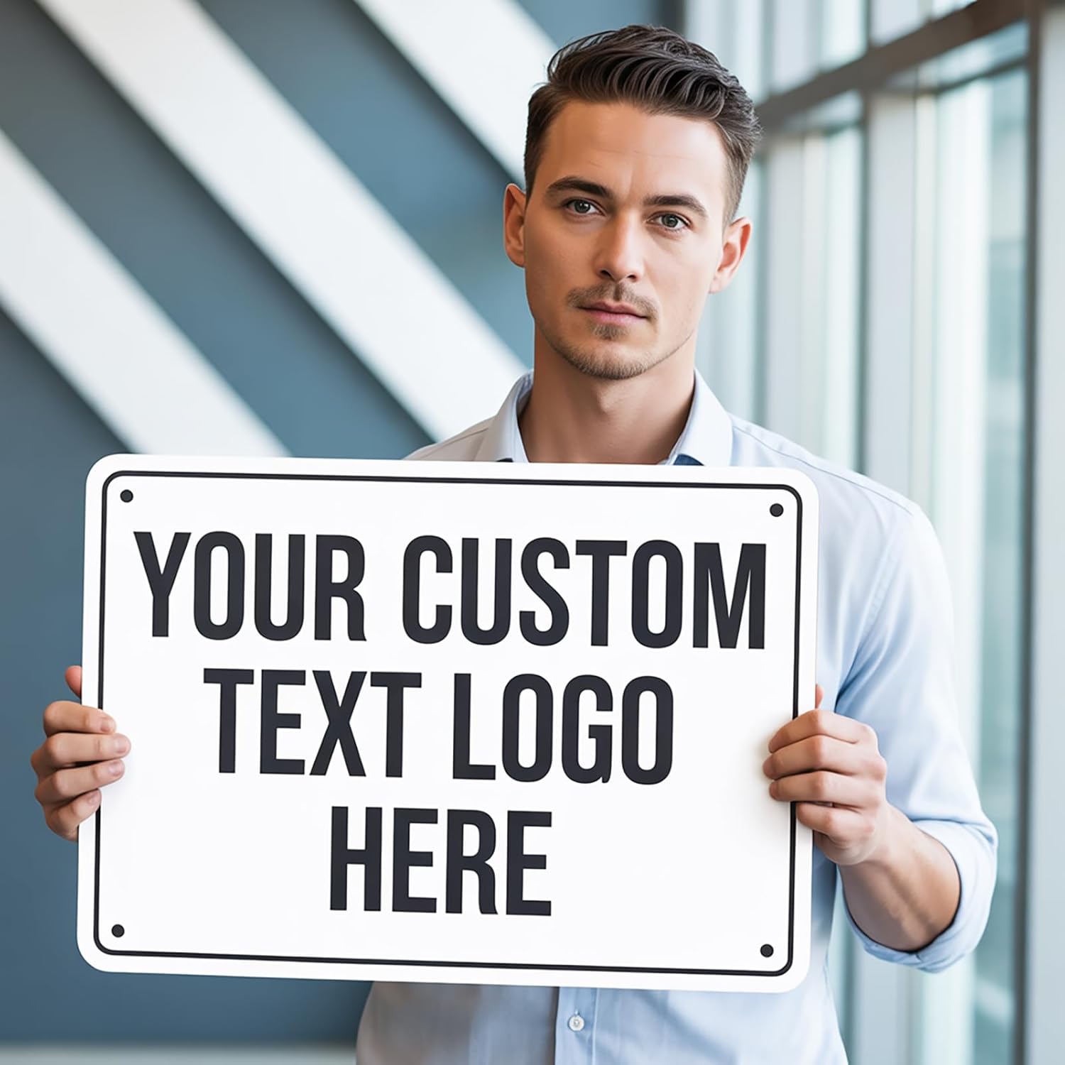Custom Metal Sign 20x15 Inches – Personalized Sign for Outdoor, Rust-Free .040 Aluminum