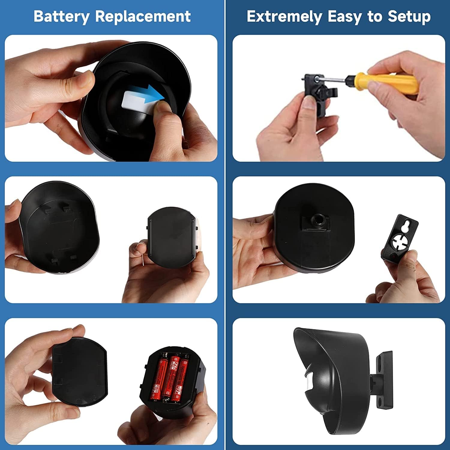 Motion Detector Sensor Alarm, SiegenPro Driveway Alarm Wireless, Home Security Business Motion Sensor Alarm Indoor Outdoor Weatherproof