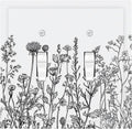 Decorative Switch Plates Floral Wildflower Rustic Plant Leaves 2 Gang Double Toggle Outlet Light Switch Cover Wall Plate Electrical Faceplate For Farmhouse Cabin Decor