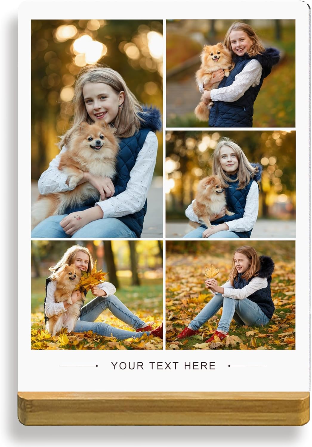 Custom Style Custom Metal Photo Prints,Customize Your own Picture Frame,Personalized Metal Picture Gift for Family and Lovers