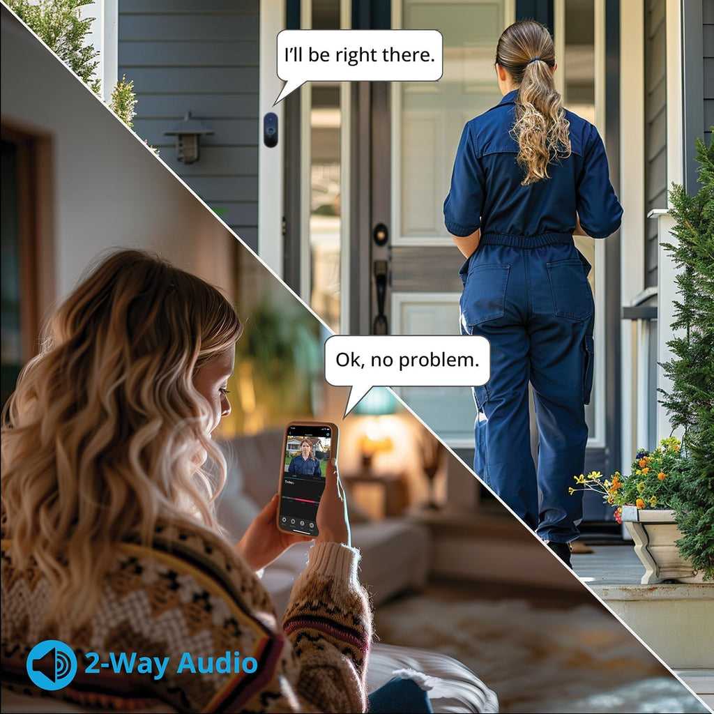 Night Owl 1080p Video Doorbell with Mount (Doorbell only)