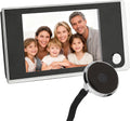3.5 Inch Door Peephole Camera, HD Digital Peephole Door Viewer, Low Power High Resolution Door Eye Hole Camera for Outdoor Security Monitoring (No Need to Transmit Radio)