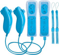 Motion Plus Wii Controllers 2Packs with Nunchucks, Wii Remote Controllers Compatible for wii and Wii U with Built in Motion Plus