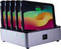 ZAGG ChargeStation Pro for iPad (10th Gen)/ iPad (A16) - Lockable Wireless Charging Station with 5 Rugged Cases – Charges 5 iPads – for Schools, Hospitals, Business & Enterprise