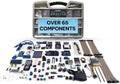 GAR Monster Starter Kit for Arduino - Robotics & IoT Development| Comprehensive 5-Board Set: Uno R3, Mega 2560, Nano V3, ESP32 WiFi+BT, ESP8266 NodeMCU | 25 Sensors, Tutorials & Organizer Toolbox