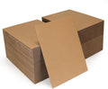 Calenzana 8.5x11 Browm Corrugated Cardboard Sheets, Flat Card Boards Inserts for Crafts, Packing, Shipping, Moving, Mailing, 200 Pack