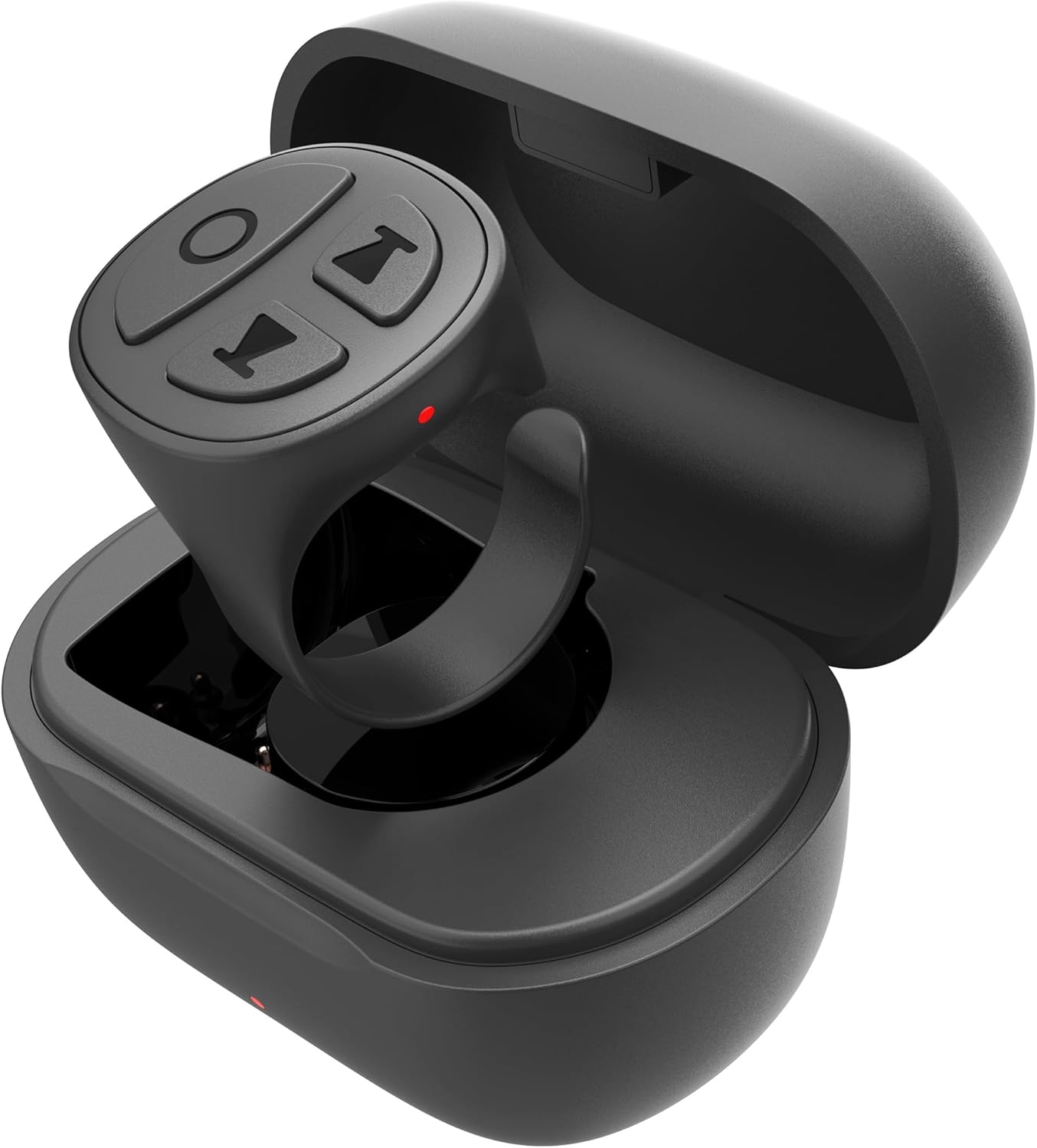 Tiktok Scrolling Ring for iPhone, Bluetooth Camera Remote Control, Remote Control for TIK Tok Scrolling Ring for iPhone, Android (Black)