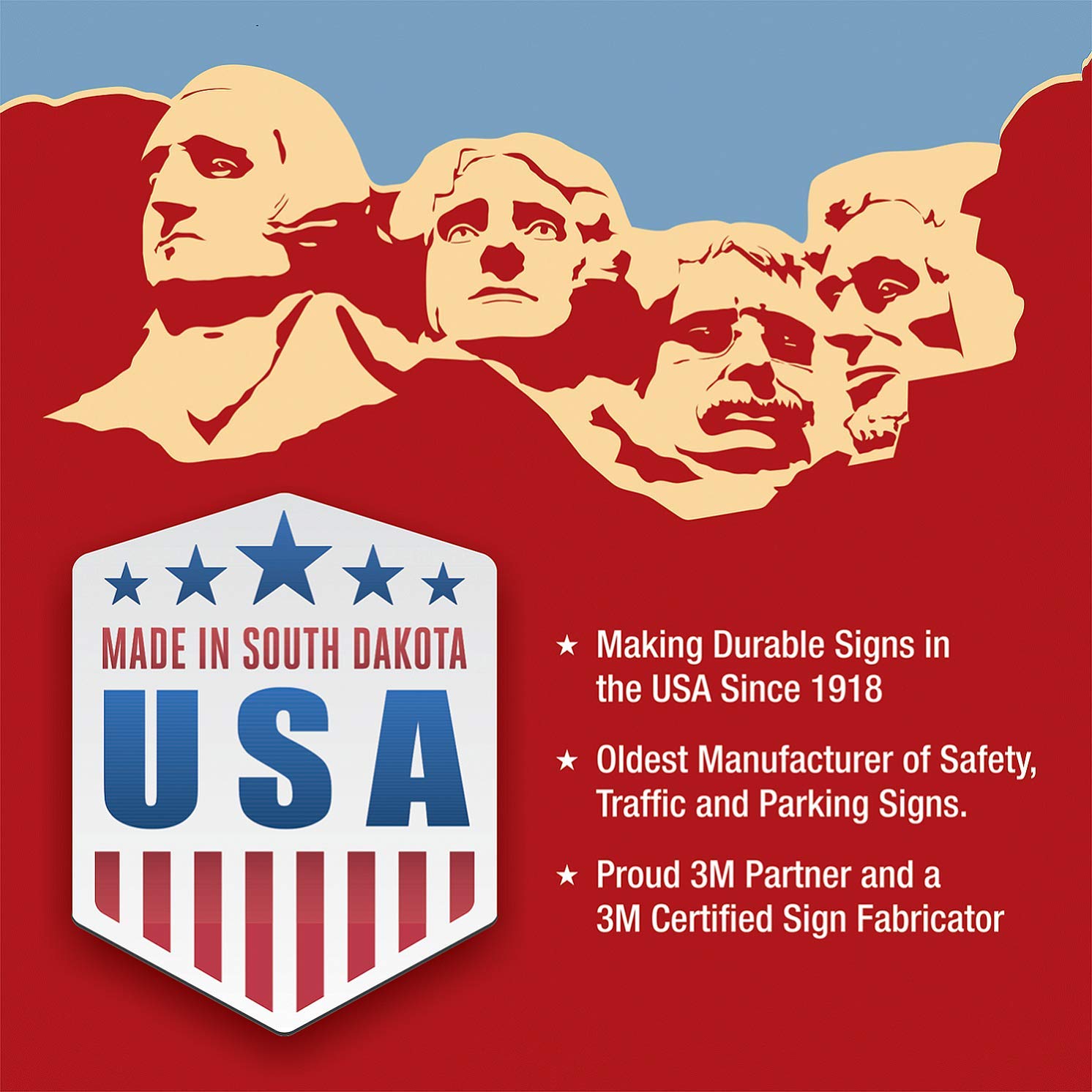 SmartSign (Pack of 4) 5 x7 inch “Restricted Area - Authorized Personnel Only” Sticker Labels with Symbol, 5 mil Laminated Polyester with SuperStick Adhesive, Red, Black and White, Made in USA