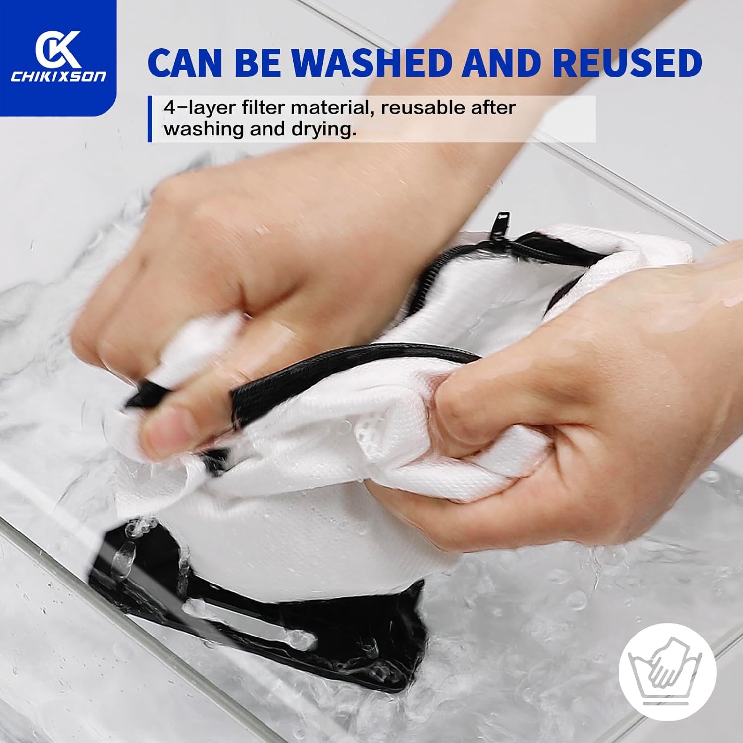Reusable Vacuum Bags for All iRobot Roomba I & S & J Series Clean Base, 3 Pack, Zipper (New Version)