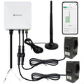 WiFi Energy Monitor with 2 * 750A Clamps, Real-Time Electricity Tracking, Smart Home Power Management