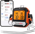 ThermoPro 450 ft Bluetooth Meat Thermometer with 2 Probes, Meat Thermometer Digital Wireless for BBQ Oven, Smoker Thermometer for Cooking Chicken Steaks Poultry