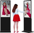 43 in Digital Signage Capacitive Touch Digital Signage Displays,with WiFi USB/APP Software Input Digital Signage Kiosk, Android 11 Digital Signage Player