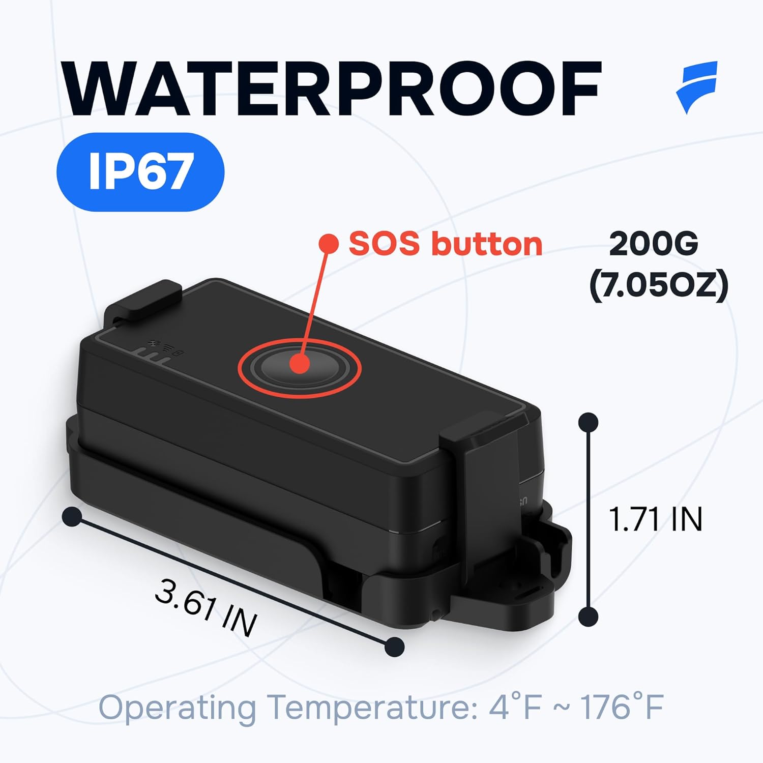 4G LTE Mini GPS Tracker – Battery-Powered Tracking Device for Cars, Fleets, Kids & Pets. Waterproof, Real-Time Location, Alerts & Route History. Subscription Required