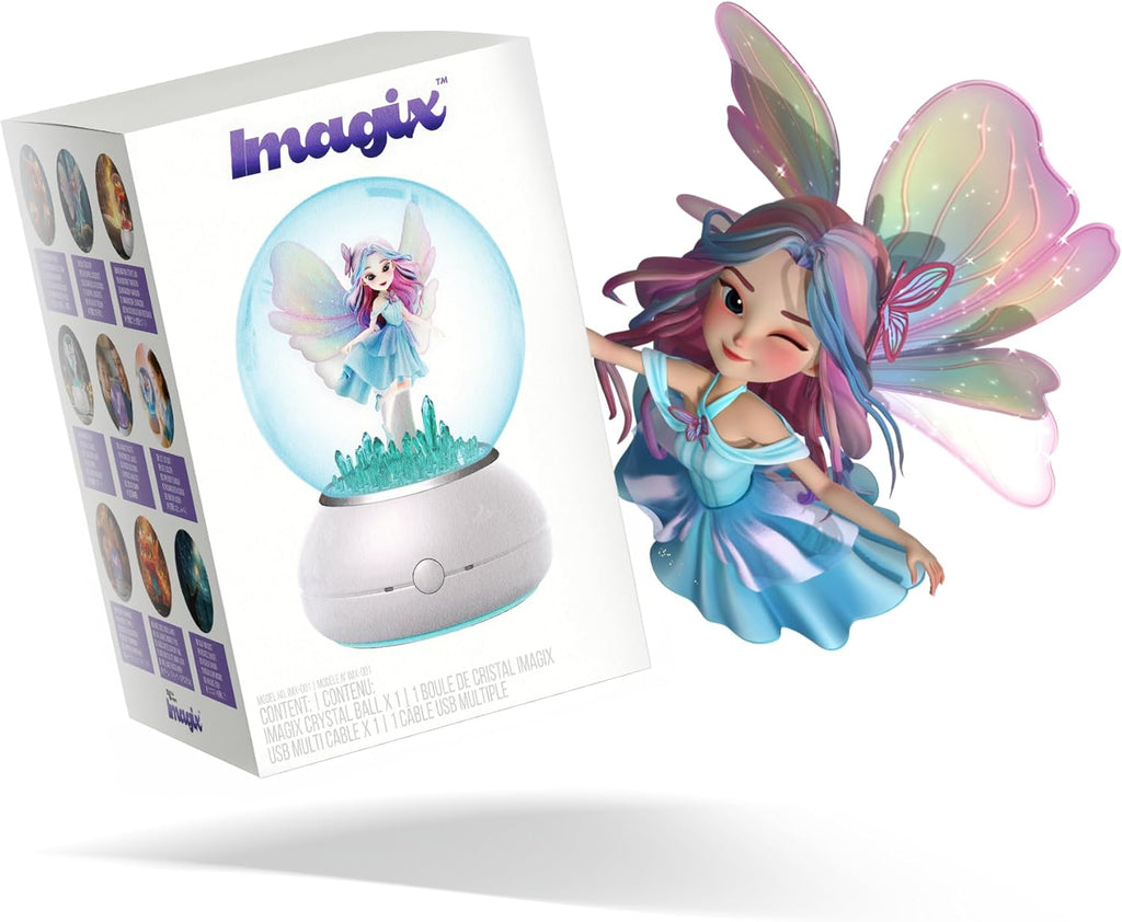 Imagix Crystal Ball Interactive Holographic Display for Kids Ages 6 and Up