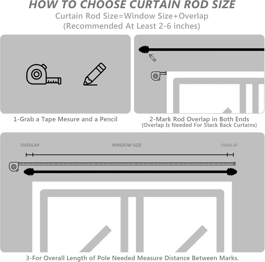 Silver Curtain Rods for Windows 48 to 84 Inches, 1 Inch Diameter Heavy Duty Single Curtain Rod, Adjustable Window Curtain Rod Drapery Rod with Decorative Finials
