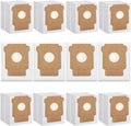 12 Pack Q0520 Vacuum Bags for iRobot Roomba Vacuum 2 Q0520 Essential Robot Vacuum Cleaner,Roomba 105 Combo/Vac,Plus 405 404 505 Combo Max 705 Vac,Max 705 Combo Robot,Disposable Auto-Empty Dust Bin Bag