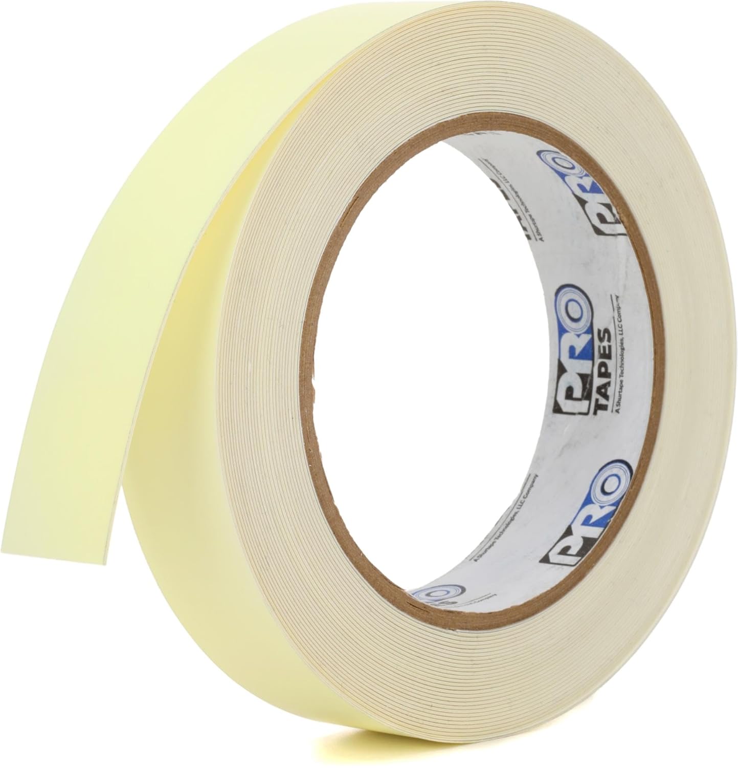 ProTapes Pro Glow Phosphorescent Vinyl Glow in the Dark Tape, 18 mils Thick, 10 yds Length x 1" Width (Pack of 1)