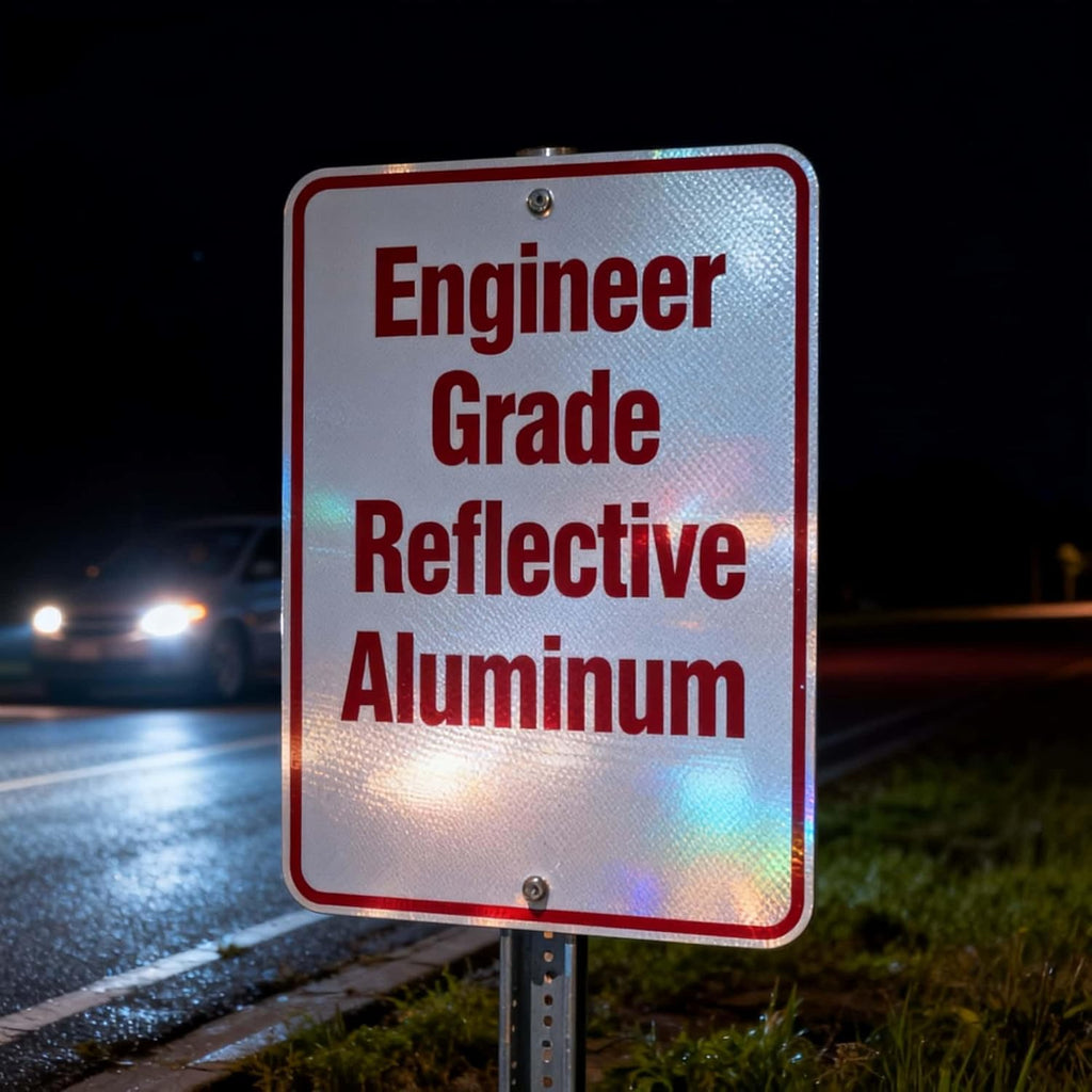 Custom Metal Sign Outdoor, 30x24 Inches, Personalized Metal Signs for Office, Business, Home, Rust Free .040 Aluminum
