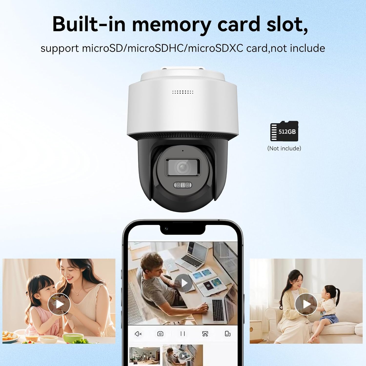 DS-2DE2C400MWG-E Wired PT 4MP PoE IP Camera with 345° pan and 80° tilt, Auto-Tracking Lite, Smart Hybrid Light, IP66, 2-Way-Audio,2.8mm Lens, International English Version