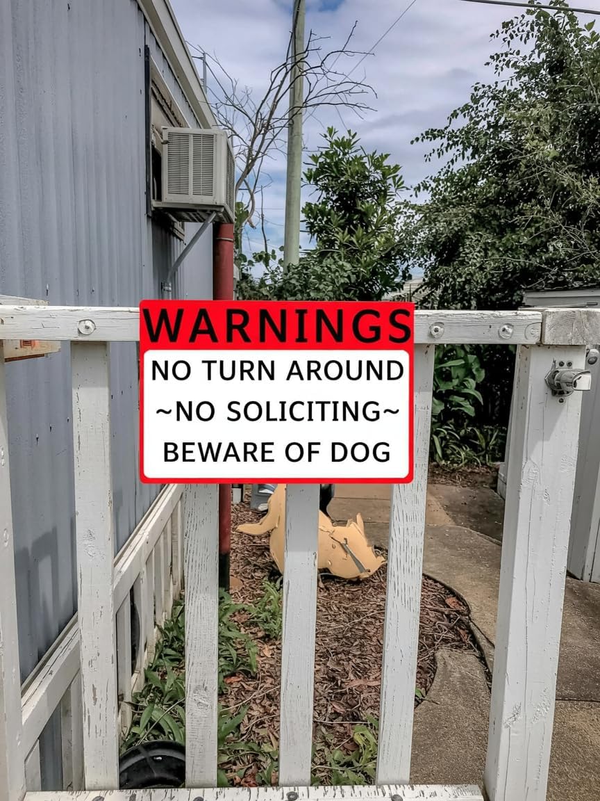 Custom Aluminum Signs – Personalized Weatherproof Metal Signs for Indoor & Outdoor Use – Multiple Sizes – Add Text/Logo – Optional Reflective & Double-Sided Printing – for Home, Business, Hazard, Garden, Door & Commercial Use (Rectangle, 12x8inch)