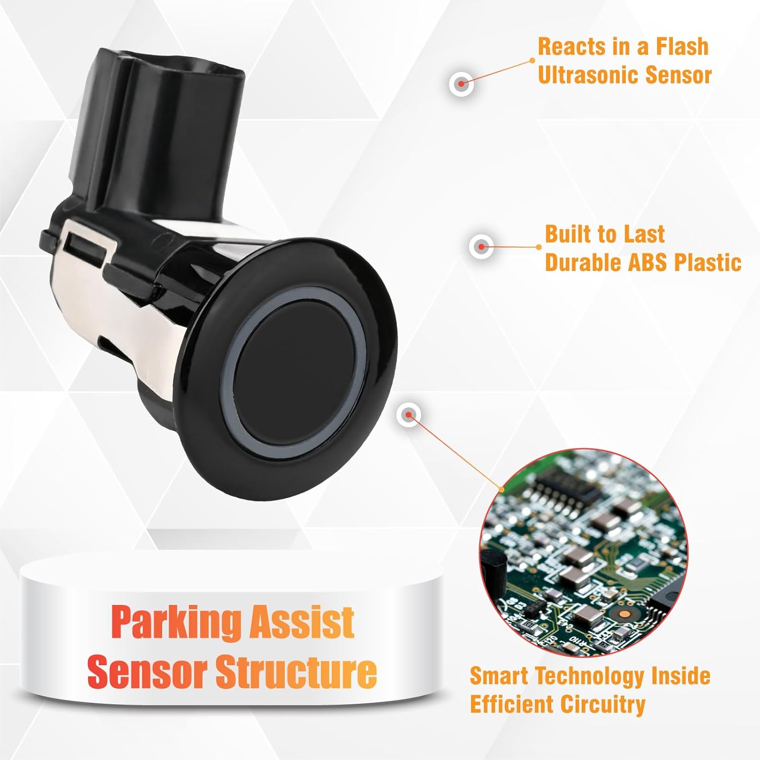 25994-CM13E Reverse Backup Parking Assist Sensor Compatible with Cube EX35 EX37 FX35 FX37 FX50 G25 G37 M37 M56 Q60 Q70 QX50 QX56 QX70