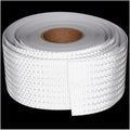 White Reflective Tape Outdoor Waterproof 4 inch Wide, High Visibility Warning Industrial Marking Tape,Safety Stickers (168 feet)