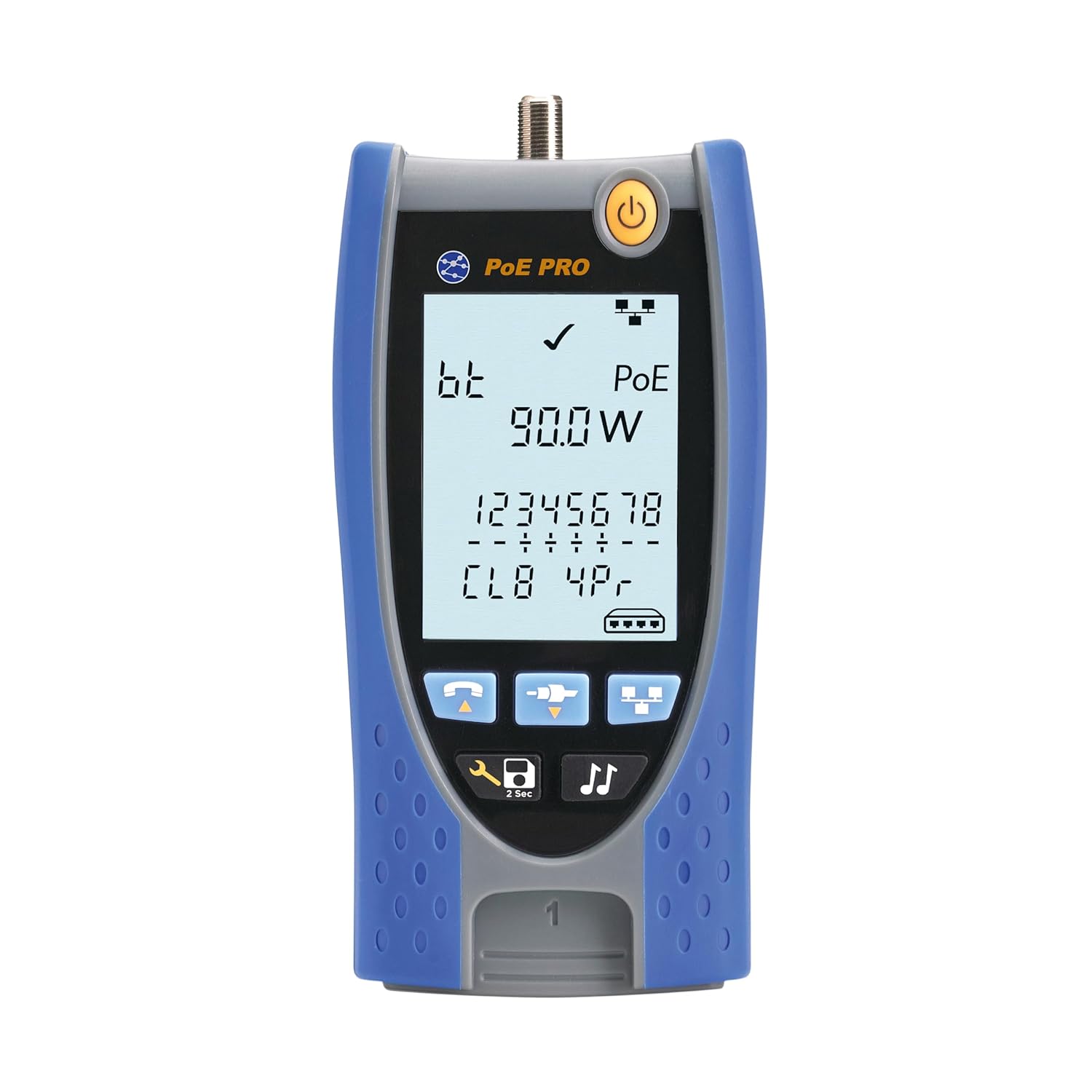 TREND Networks | R158006 | PoE Pro | Cloud Connected Data Cable and PoE Verifier | Includes Cable Testing Features of The VDV II PRO | Advanced Wiremap & Troubleshooting Tool