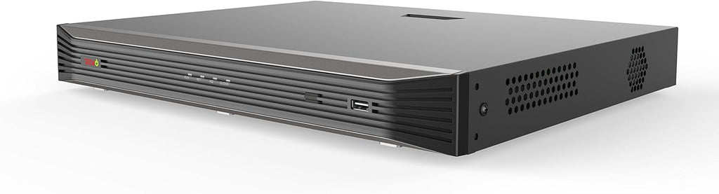 Revo Ultra Blue Series 16CH 4K POE H.265 NVR, 4TB & 8X 2K (4 Megapixel) Indoor/Outdoor IR Cameras with Built-in Mic – Remote Access Via Pc, Mac & Phone (No Monthly Fee)