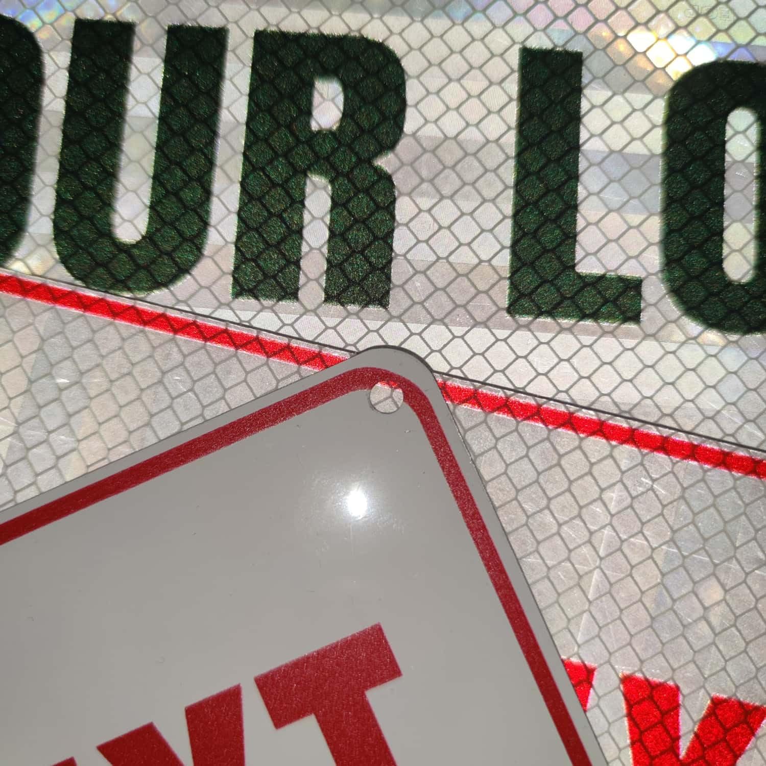 Custom Signs Outdoor Metal, Personalized Metal Sign, 18"x 18" Rust Free Aluminum, Reflective Option, Waterproof, Durable Ink