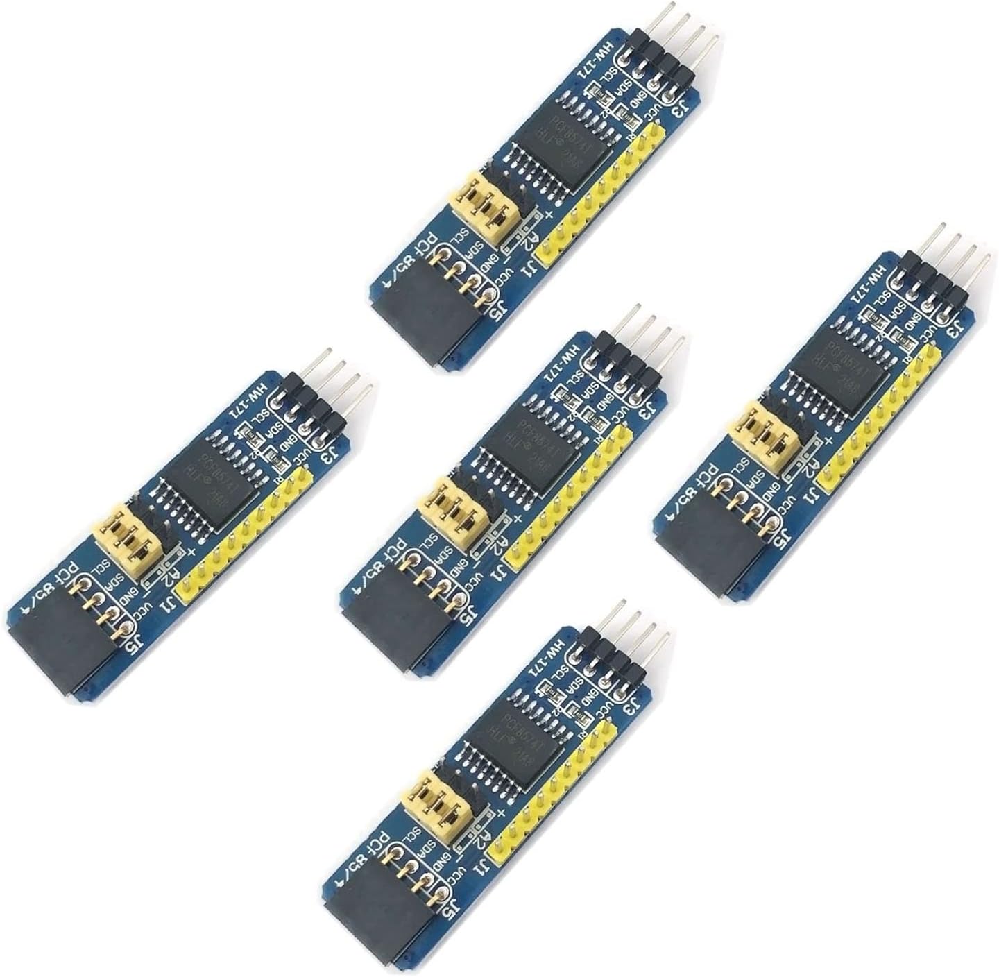 FainWan 5Pcs PCF8574 IO Expansion Board I/O Expander I2C-Bus Evaluation Development Module