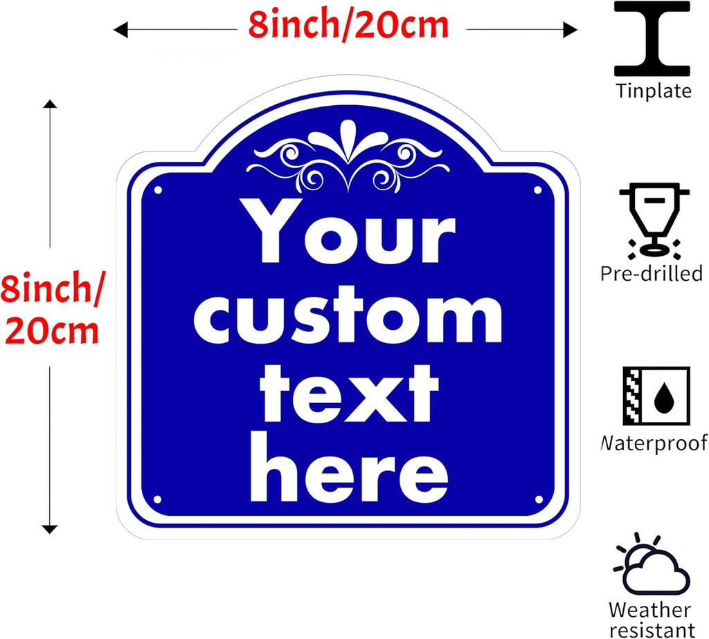 Customized Halloween Decorative Signs,Aluminum Weatherproof Metal Sign Multiple Sizes, Customize for Office, Business, Workplace, office, Home, Delivery Signs