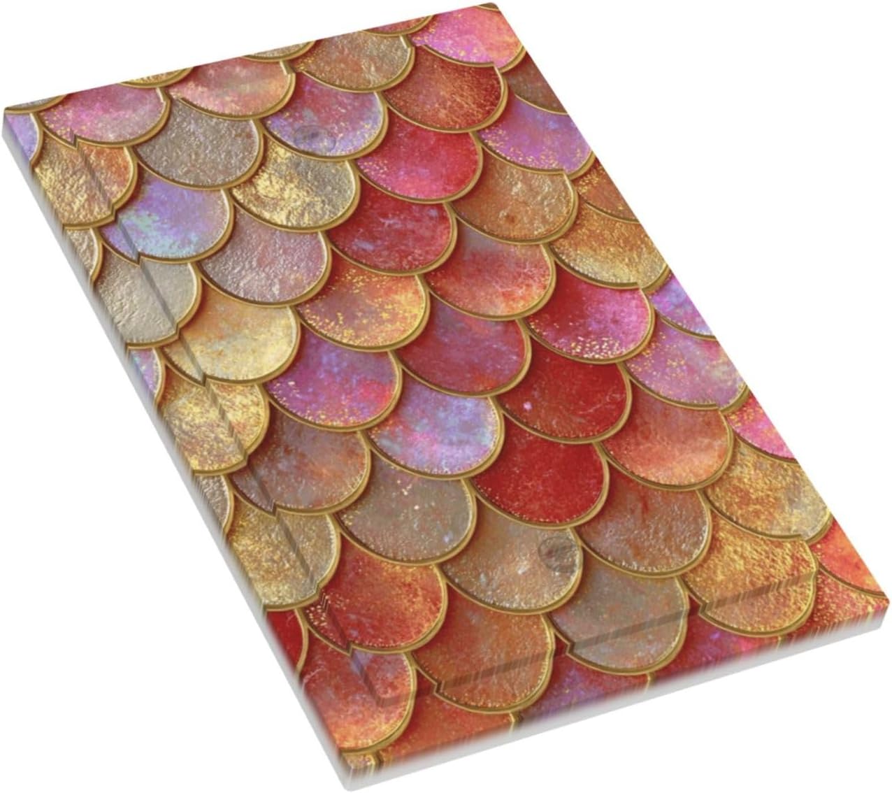 Mermaid Glitter Scale Rainbow Gold Fish Scales Light Switch Cover Plate 1 Gang No Device Blank Electrical Wall Plates Faceplate Decorative Switch Plate for Bed Room Home Decor