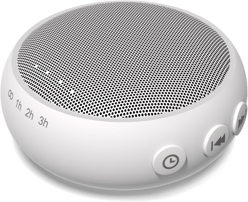 SoundMe Sound Machine with 30 Soothing Natural Sounds 36 Volume Portable Travel White Noise Machine for Sleeping Brown Noise Machine for Baby Kids Adults Noise Canceling Machine for Office Privacy