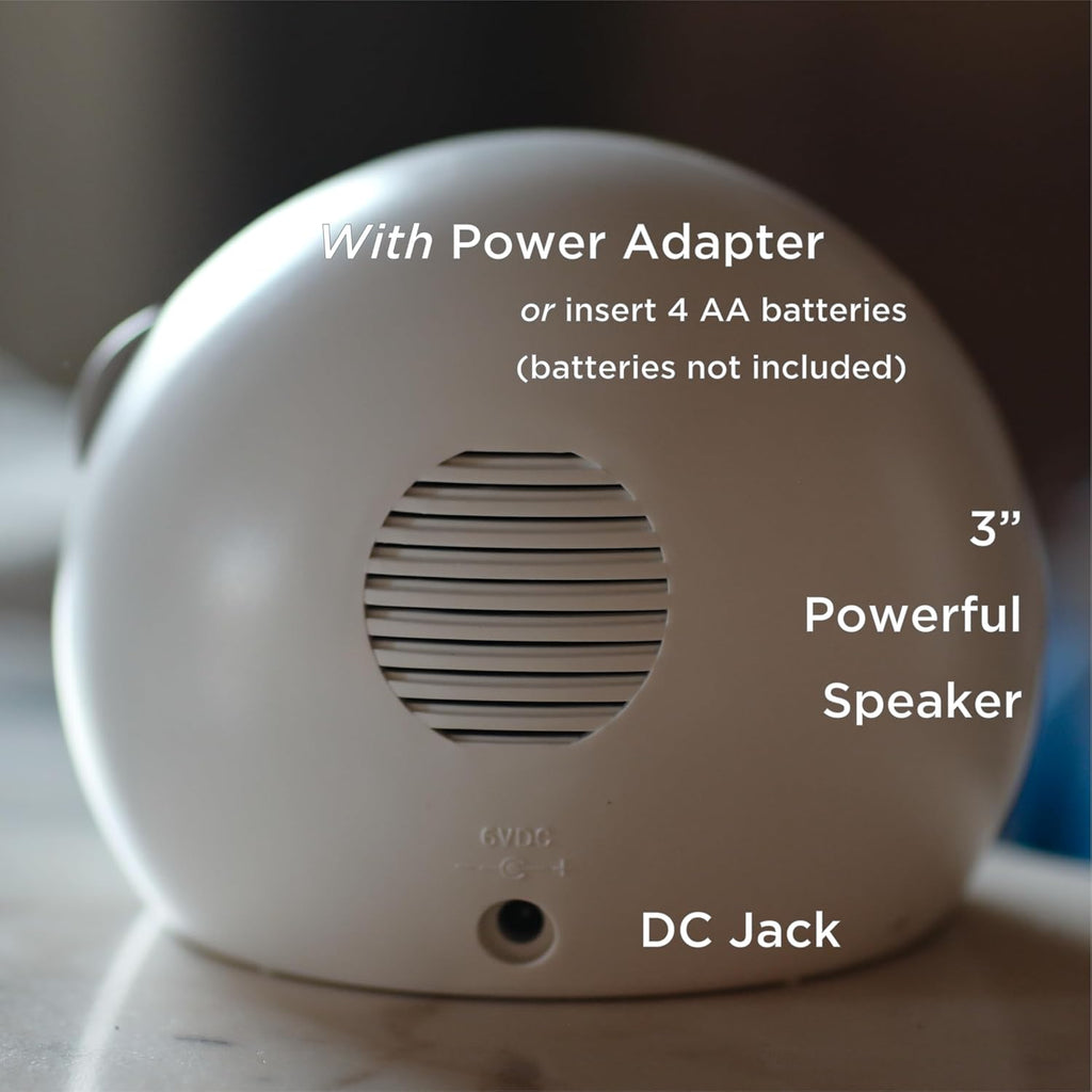 WELLCARE-Naturcare Sound Relaxation, White Noise, 7 Nature Sounds, Sleep Sound Machine, Calm Infants, for Baby, Kids, Adult. Stepless Volume, Timer, Powered by Adapter or Batteries(Both Not Incl.)