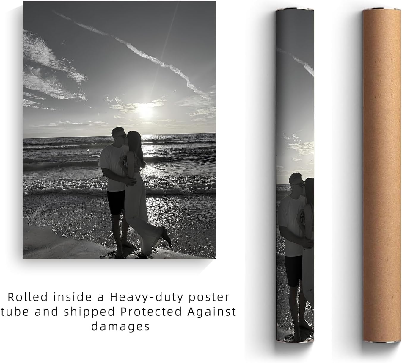 YXIMOX Custom 24" x36" Art Print on Premium Canvas, Personalized with Your Image or Design, Large Wall Decor for Living Room, Office, Bedroom, Custom Canvas Artwork(24"x36",Unframe)