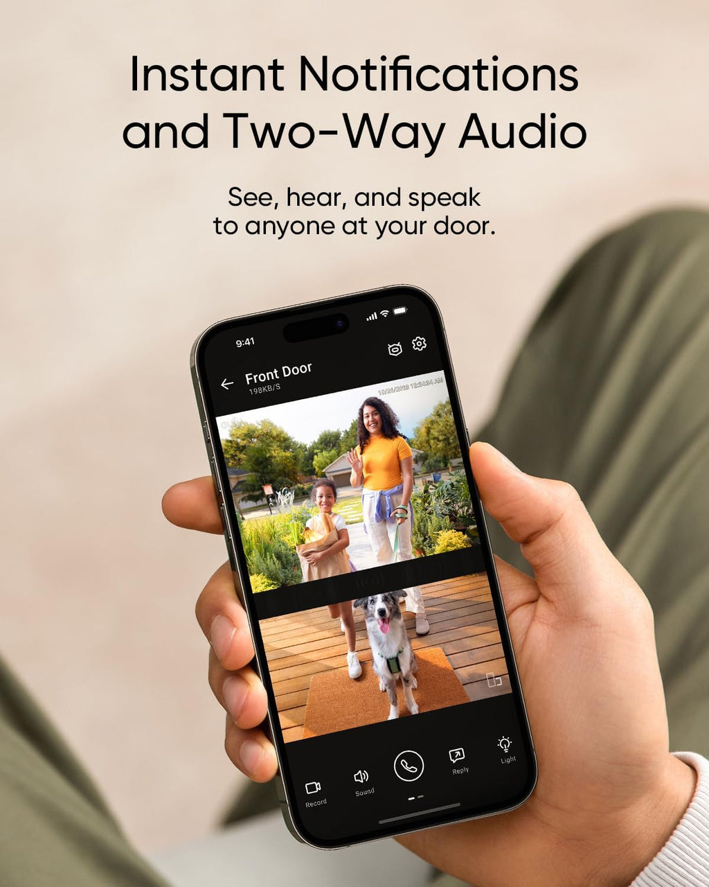 eufy Security Video Doorbell Camera E340 (Wired/Battery Powered) with Chime, Dual Cameras with Delivery Guard, 2K Full HD and Color Night Vision, HomeBase S380 Compatible, No Monthly Fee,2.4GHz WiFi