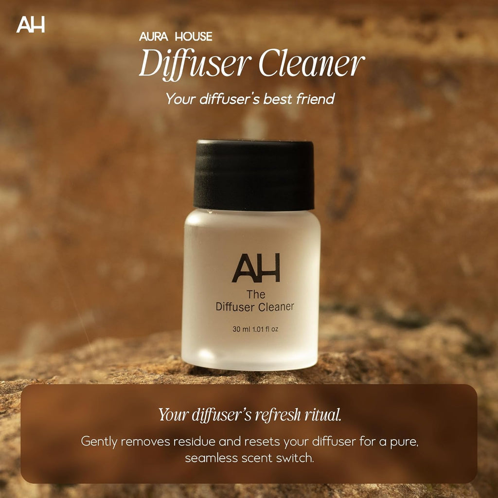 Aura House Ultimate Diffuser Kit – Smart Bluetooth Cold-Air Diffuser with Fragrance Oils, Cleaner & Neutralizer – Complete, Effortless Home Scent System