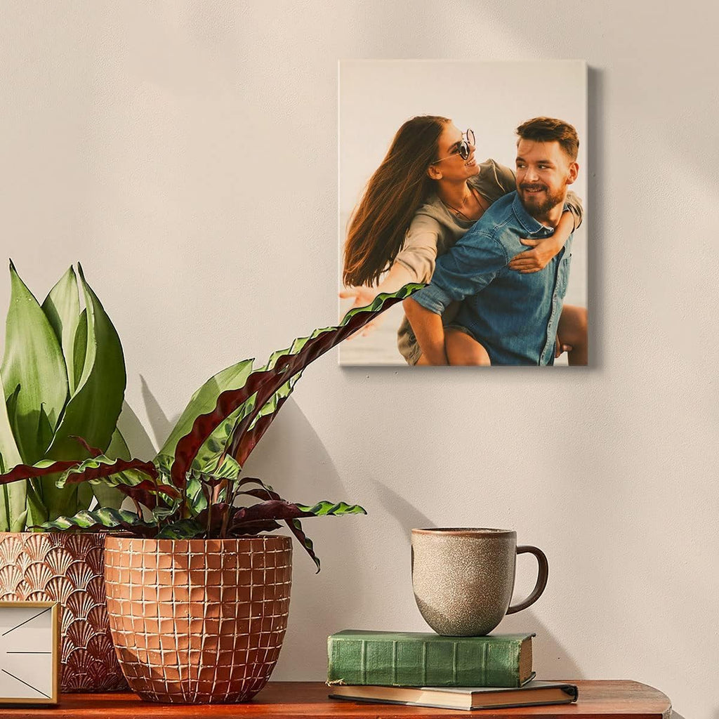Renditions Gallery 11X14 Custom Photo Prints with Real Wood Picture Frames. Create Personalized Photos with Peel & Stick Photo Frames. Single, Wrapped Canvas