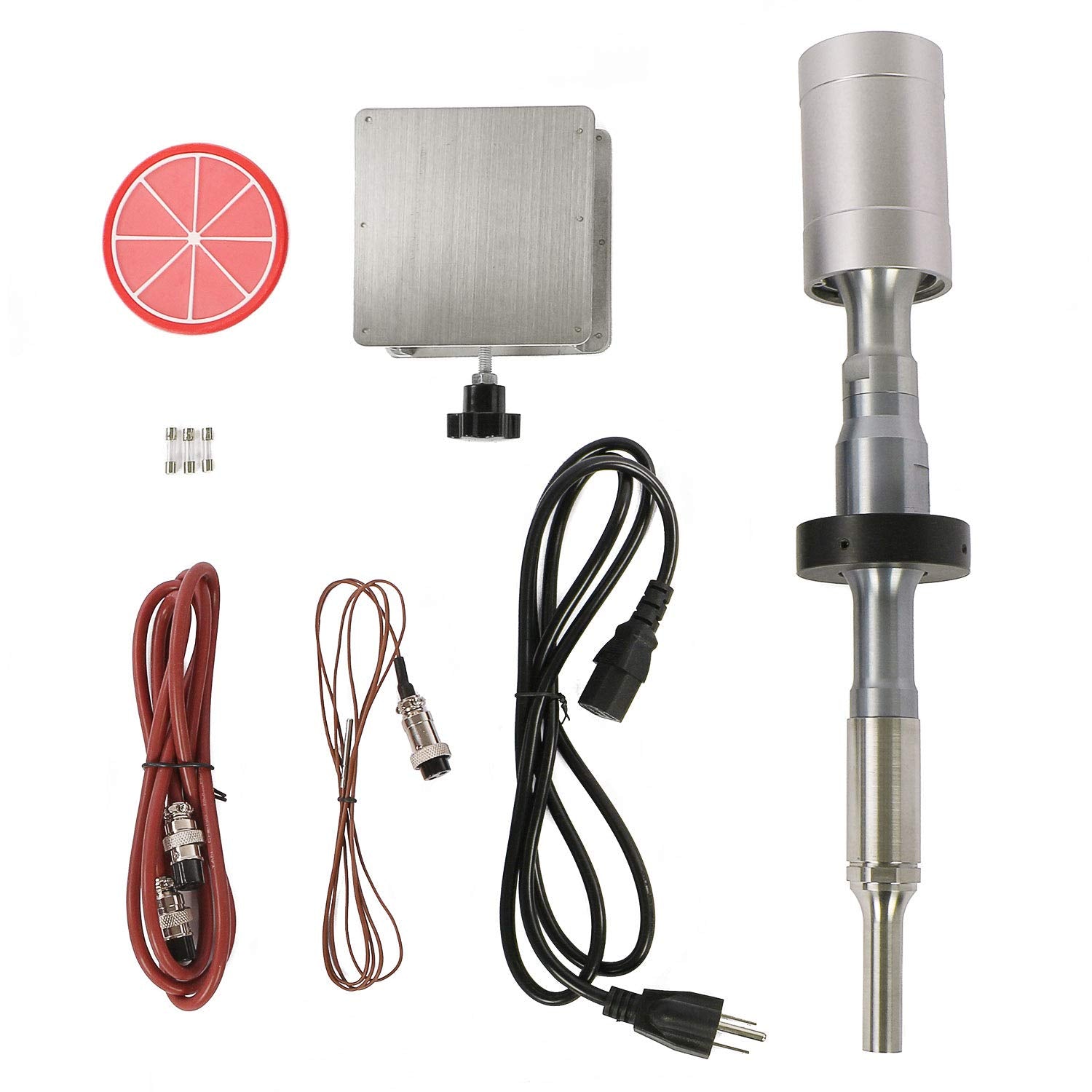 U.S. Solid 1800 W Ultrasonic Homogenizer - 25 mm Probe, 50-3000 ml Sample Capacity, Laboratory Sonicator Processor, Research Cell Disruptor & Industrial Mixer