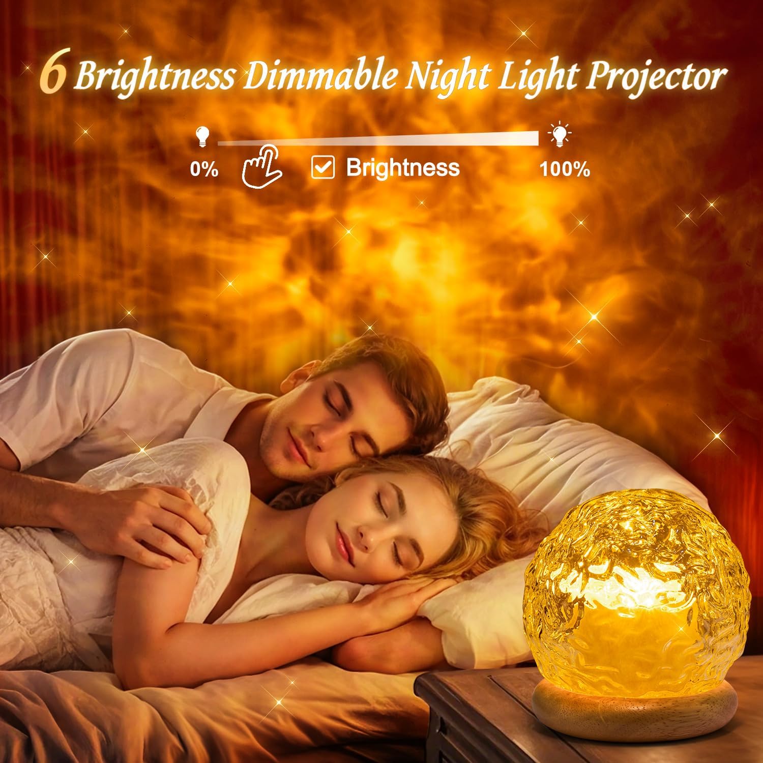 Christmas Gifts Teen Girls Kids Crystal Light Projector, 216 Modes Mood Lighting for Bedroom, Remote & USB Control Room Lights for Bedroom, Ambient Lighting Aesthetic Room Decor for Teen Girls Gifts