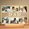 Custom Picture Frames - Customizable Decorative Sign with Photo & Song Option - Ideal Gift for Couples, Mothers Day, Boyfriend & Girlfriend (Love Dad)