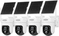Vicohome 4CQ4G 2K AI Solar Security Camera Wireless Outdoor, Battery Powered Cam, Color Night Vision, Two Way Audio, Motion Detection, Easy to Setup, Audible Flashlight Siren, 180 Days Exchange Policy
