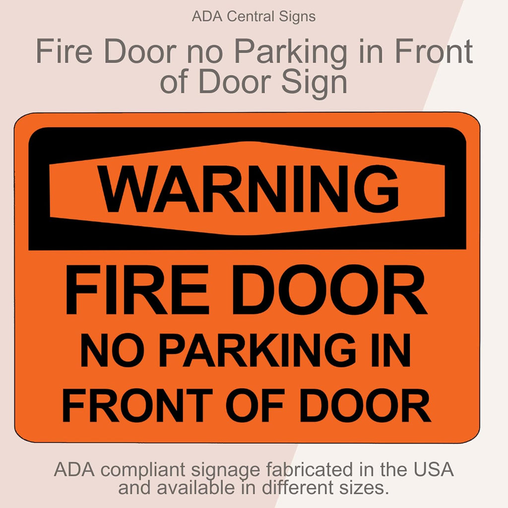 Notice Keep Door Closed Unless Loading or Unloading Sign - ADA Compliant Digitally Printed Text Wall Signs – Loading Docks Delivery Zone Safety Security Sign - Vinyl – 3.5” x 5”